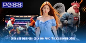 Quên Mật Khẩu PG88: Cách Khôi Phục Tài Khoản Nhanh Chóng